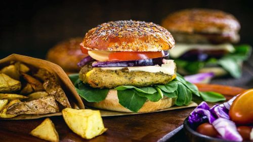 Produto Vegetariano Burguer